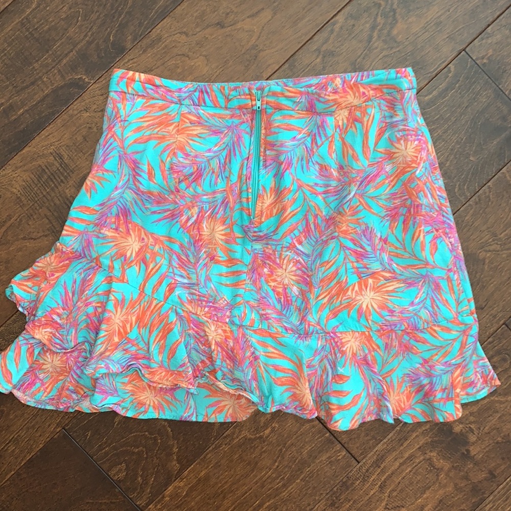 Gianni Bini Tropical Two Piece Skirt Set - Picture 7 of 11